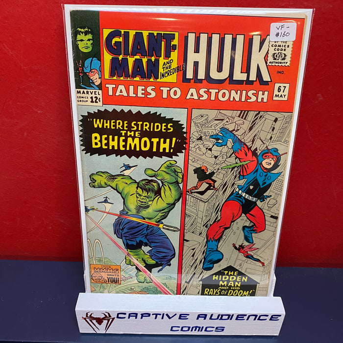 Tales to Astonish, Vol. 1 #67 - VF-