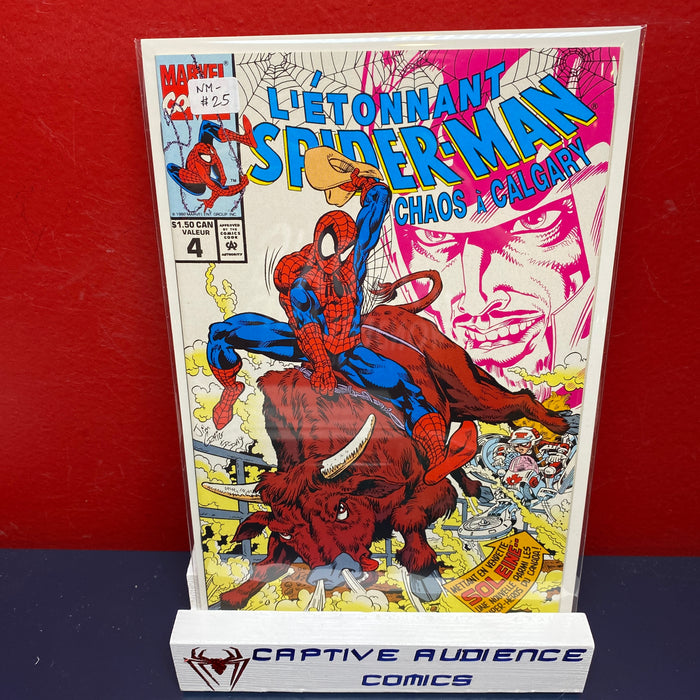 L'étonnant Spider-Man #4 - Chaos A Calgary - NM-