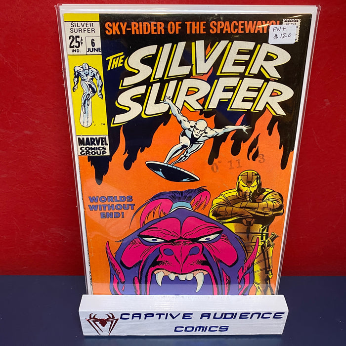 Silver Surfer, Vol. 1 #6 - FN+