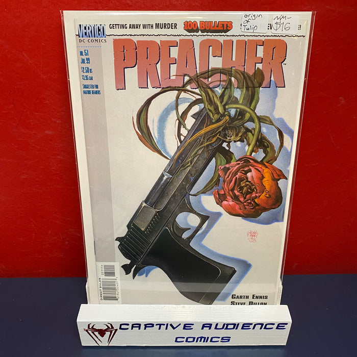 Preacher #51 - Origin of Tulip - NM-