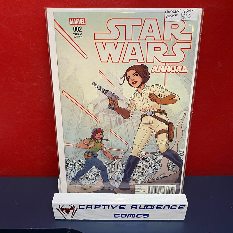Star Wars, Vol. 2 Annual #2 - Charretier Variant - NM-