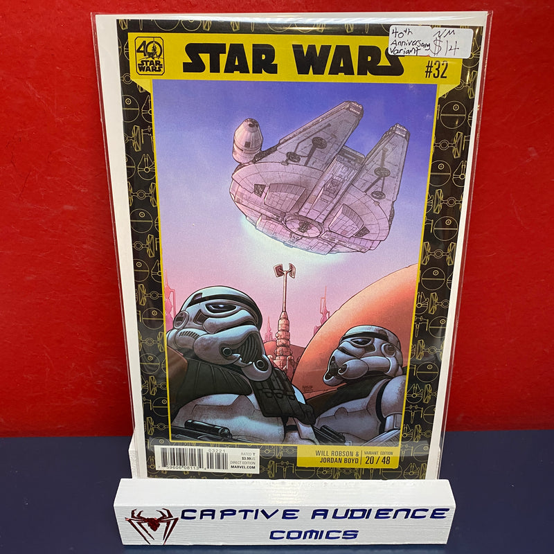 Star Wars, Vol. 2 #32 - 40th Anniversary Variant - NM