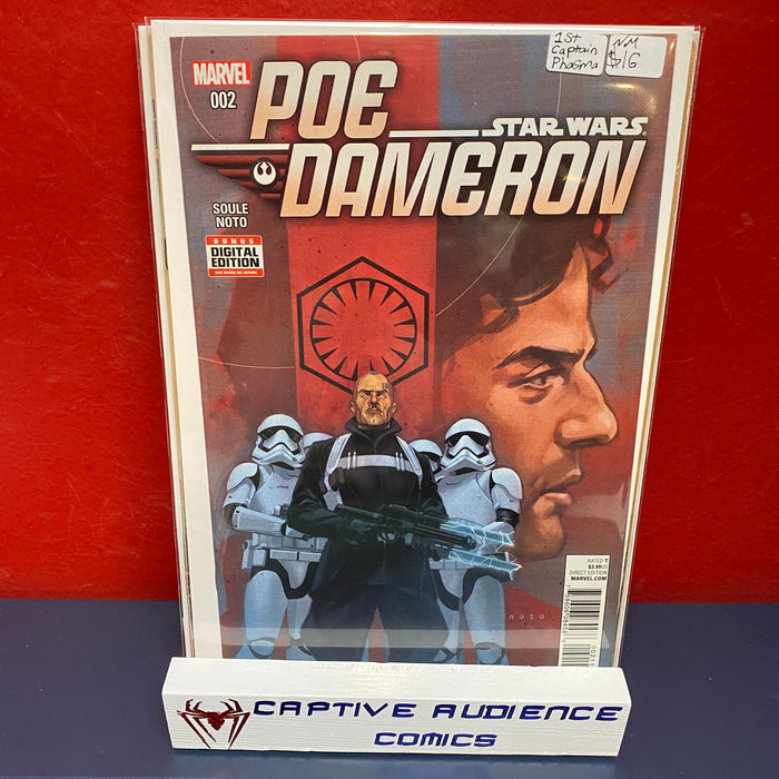 Star Wars: Poe Dameron #2 - 1st Captain Phasma - NM