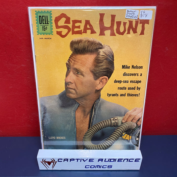 Sea Hunt #12 - Bottom Staple Detached - VG