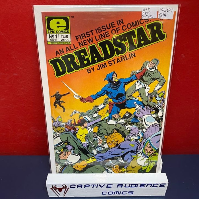 Dreadstar, Vol. 1 #1 - 1st Epic Comic - VF/NM