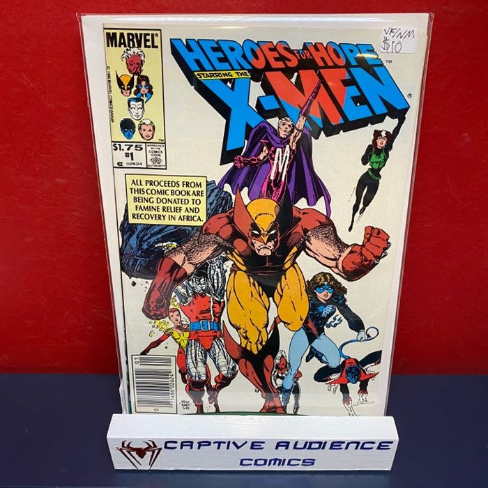 Heroes for Hope starring the X-Men #1 - VF/NM