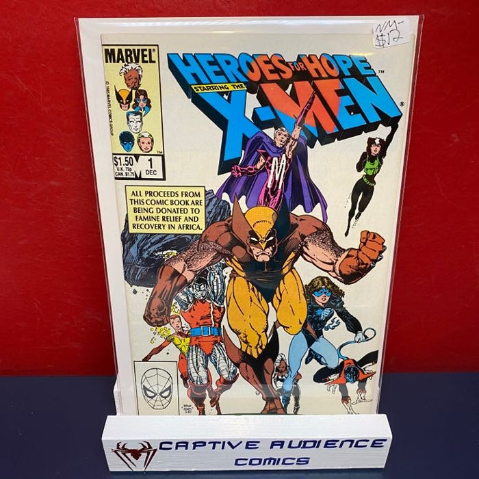 Heroes for Hope starring the X-Men #1 - NM-