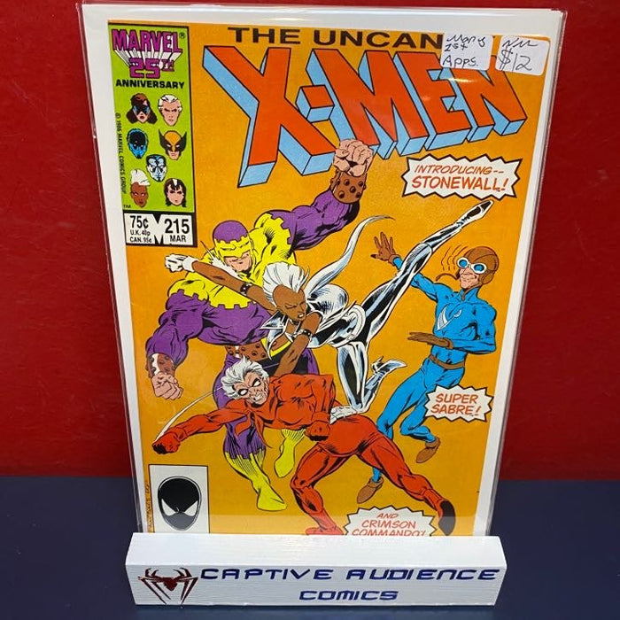 Uncanny X-Men, Vol. 1 #215 - Many 1st Appearances - NM
