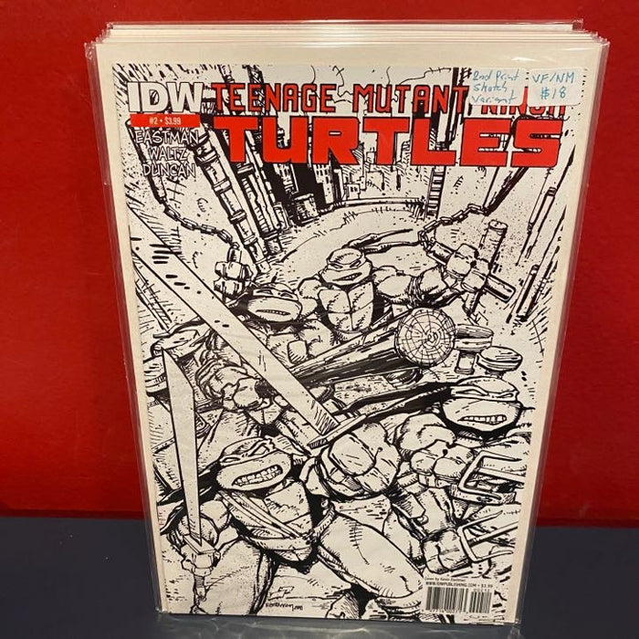 Teenage Mutant Ninja Turtles, Vol. 5 #2 - 2nd Print Sketch Variant - VF/NM