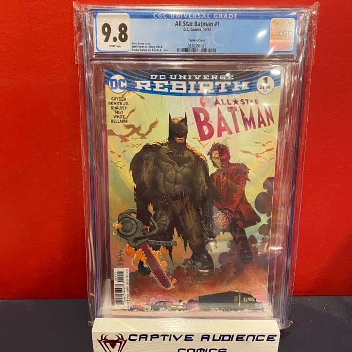 All-Star Batman #1 - Variant Cover - 9.8 CGC