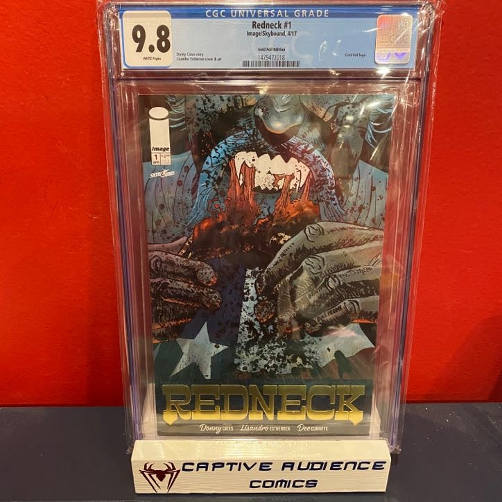 Redneck #1 - Gold Full Logo - 9.8 CGC
