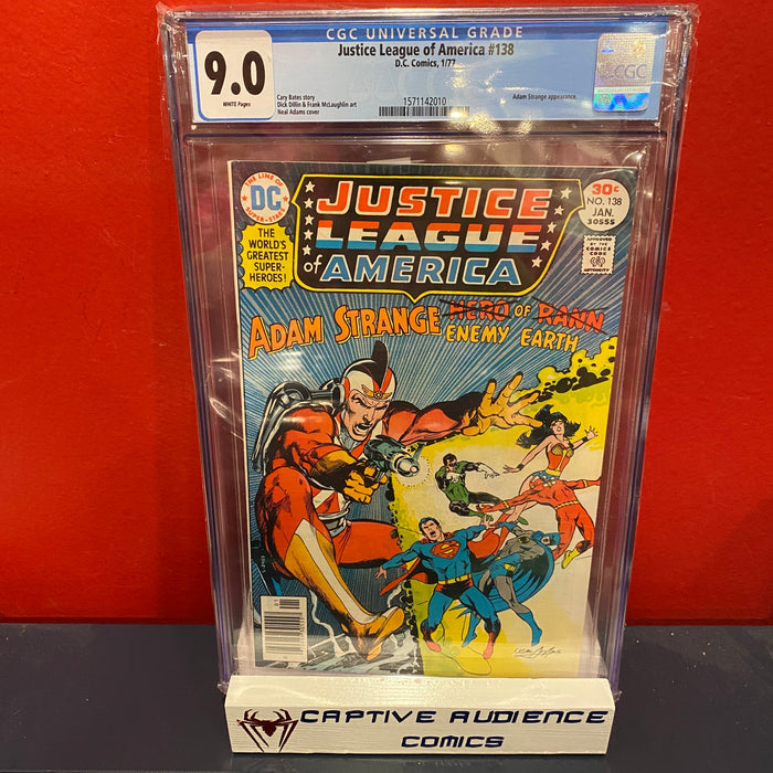 Justice League of America, Vol. 1 #138 - CGC 9.0