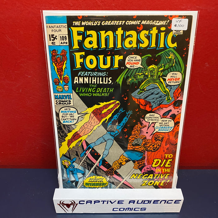 Fantastic Four, Vol. 1 #109 - VF