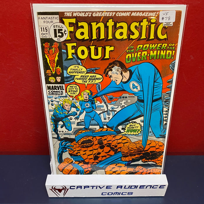 Fantastic Four, Vol. 1 #115 - VF