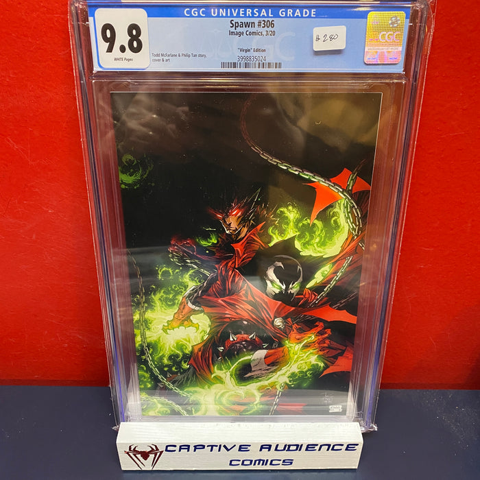 Spawn #306 - McFarlane Virgin Edition - CGC 9.8