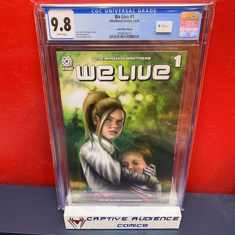 We Live #1 - Comic Mint Edition - CGC 9.8