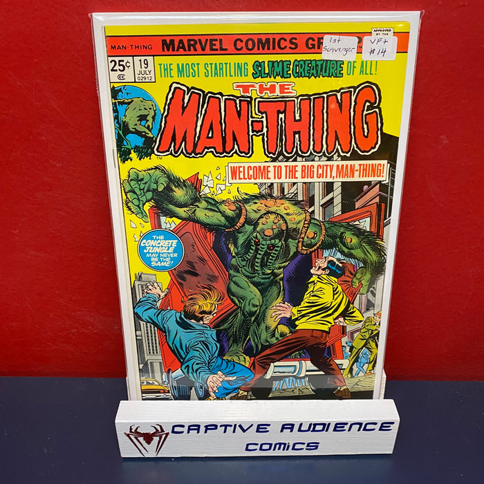 Man-Thing, Vol. 1 #19 - 1st Scavenger - VF+