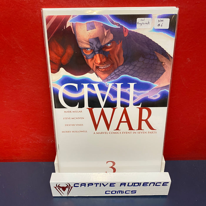 Civil War, Vol. 1 #3 - 1st Ragnorak - NM