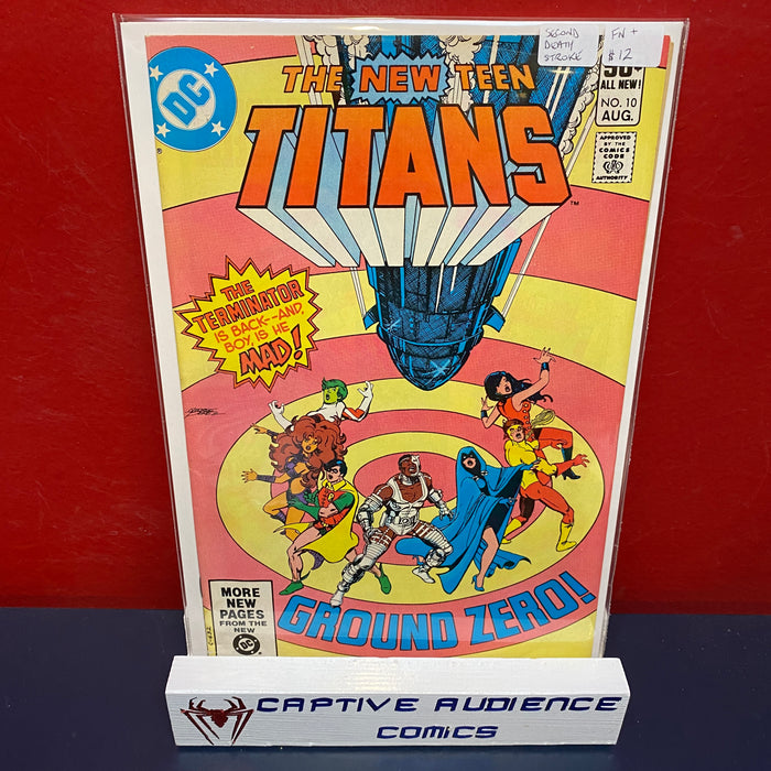 New Teen Titans, The Vol. 1 #10 - Second Death Stroke - FN+