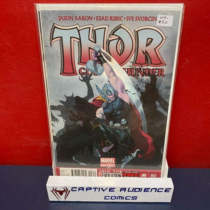 Thor: God of Thunder #3 - NM-