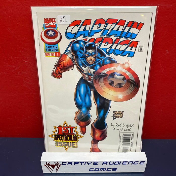 Captain America, Vol. 2 #1 - VF