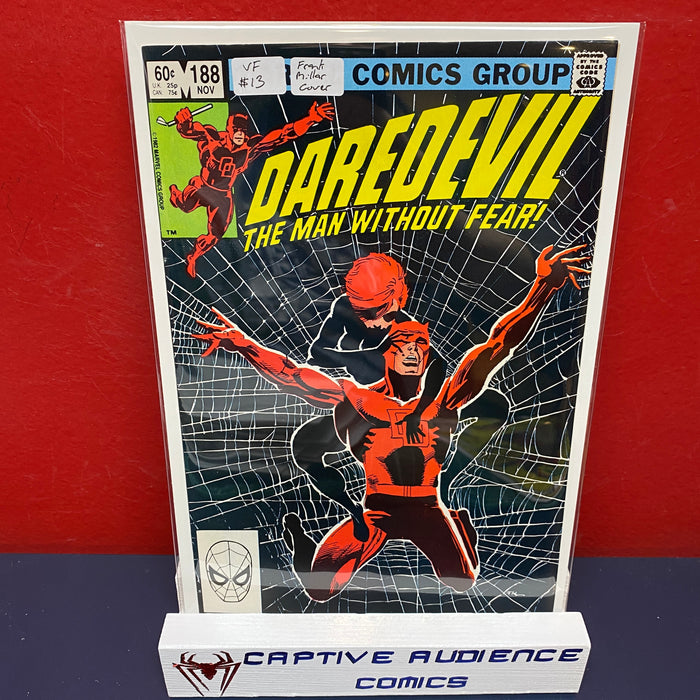 Daredevil, Vol. 1 #188 - Frank Millar Cover - VF