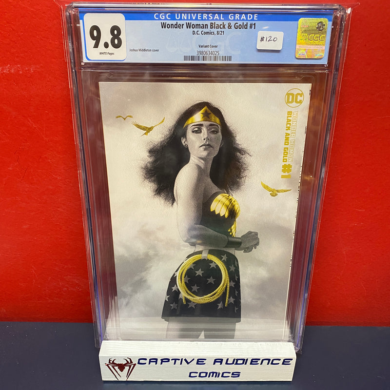 Wonder Woman: Black and Gold #1 - Joshua Middleton Variant - CGC 9.8