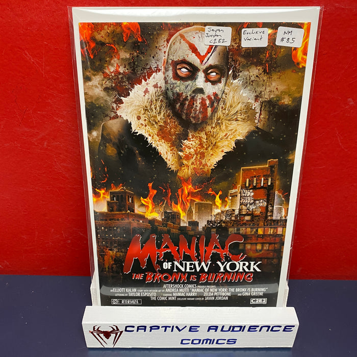 Maniac of New York: The Bronx is Burning #1 - Jayan Jordan C2E2 - Exclusive Variant - NM