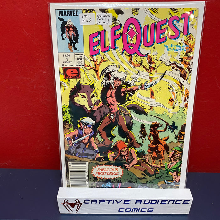 Elfquest #1 - Canadian Price Variant - NM-