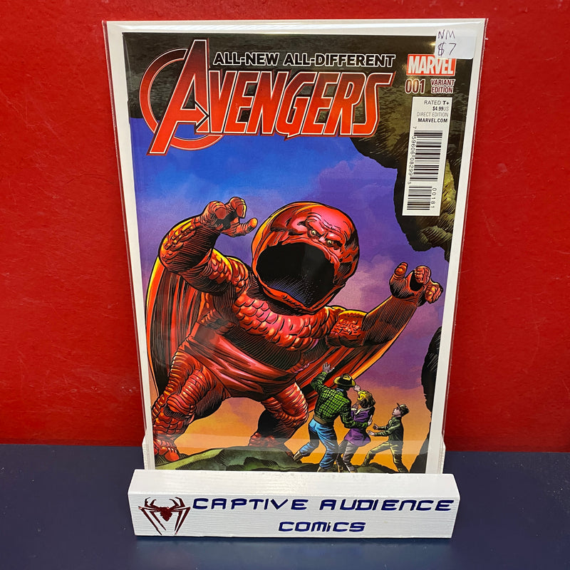 All-New, All-Different Avengers, Vol. 1 #1 - Kirby Monster Variant - NM