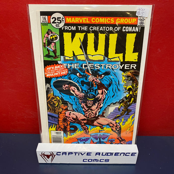 Kull The Conqueror, Vol. 1 #16 - NM