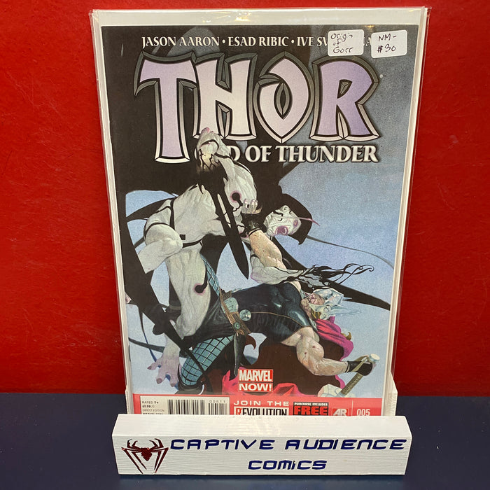 Thor: God of Thunder #5 - Origin of Gorr - NM-