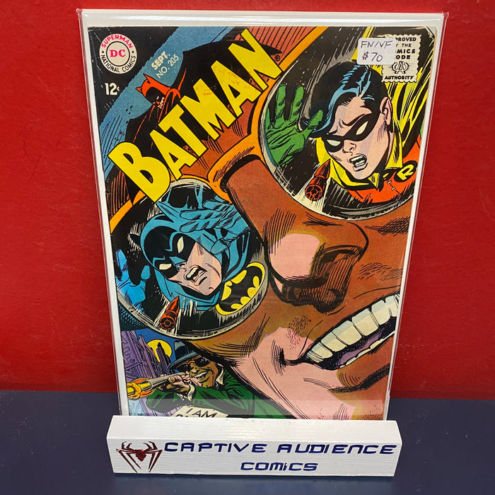 Batman, Vol. 1 #205 - FN/VF