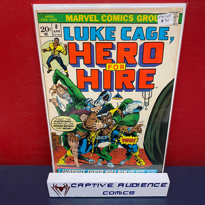 Hero For Hire #8 - FN/VF