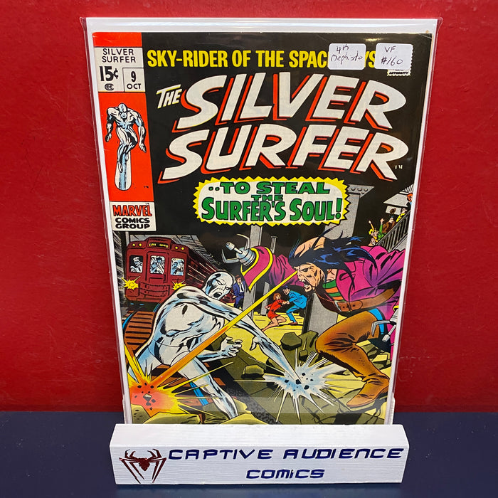 Silver Surfer, Vol. 1 #9 - 4th Mephisto - VF