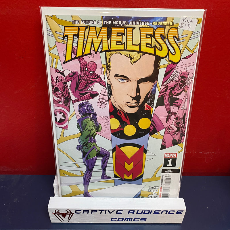 Timeless #1 - 3rd Print - NM+