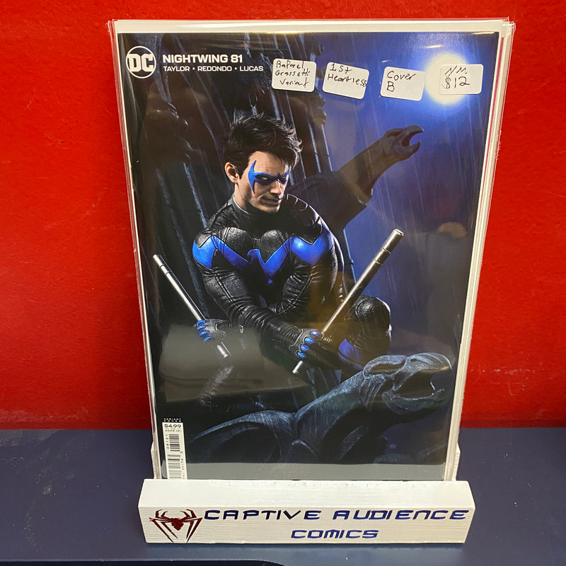 Nightwing, Vol. 4 #81 -  Rafael Grassetti Variant - 1st Full Heartless - NM
