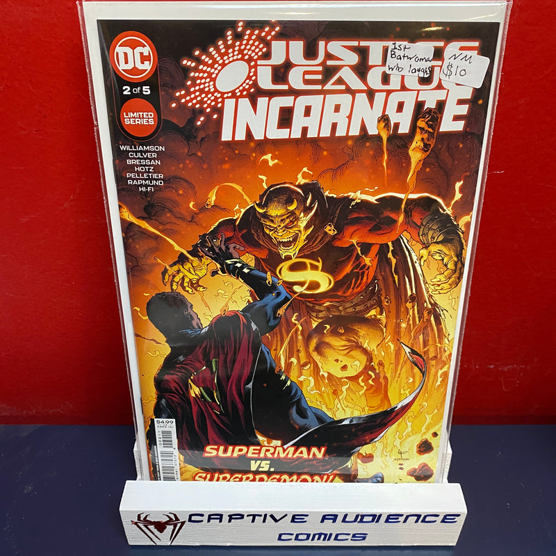 Justice League Incarnate #2 - 1st Batwoman Who Laughs - NM