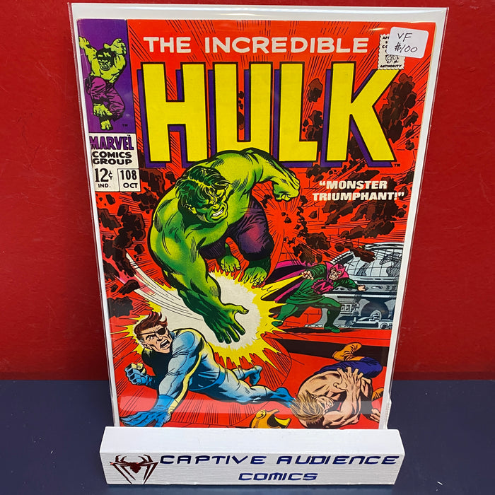 Incredible Hulk, The Vol. 1 #108 - VF