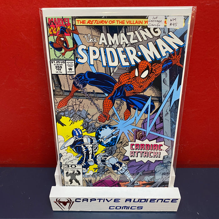 Amazing Spider-Man, The Vol. 1 #359 - 1st Carnage Cameo - NM