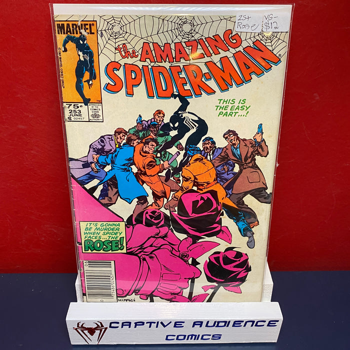 Amazing Spider-Man, The Vol. 1 #253 - 1st Rose - VG-