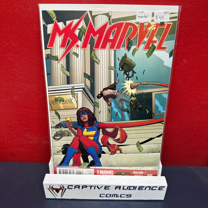 Ms. Marvel, Vol. 3 #6 - 1st Inventor - NM