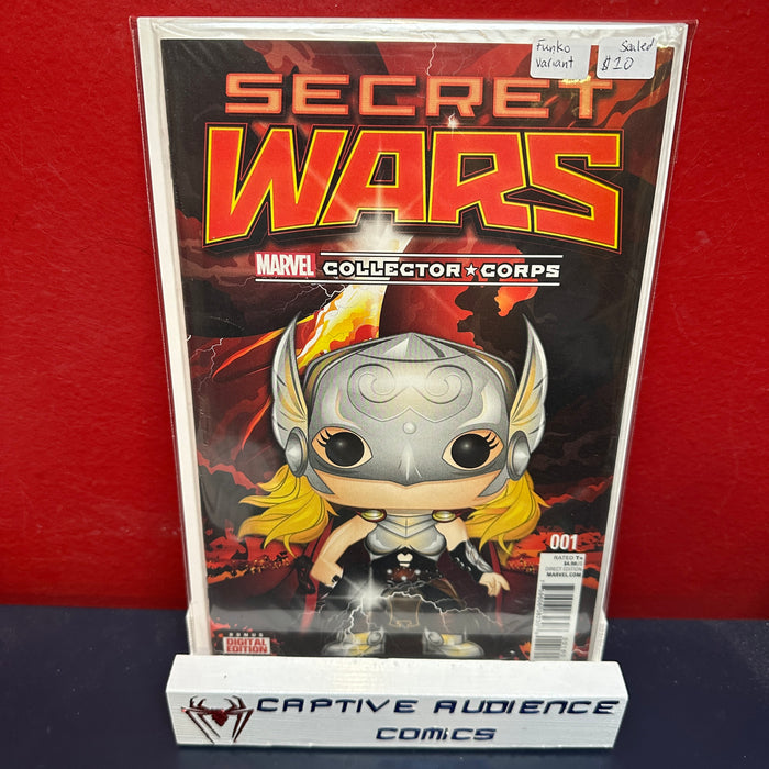 Secret Wars #1 - Funko Variant - Sealed