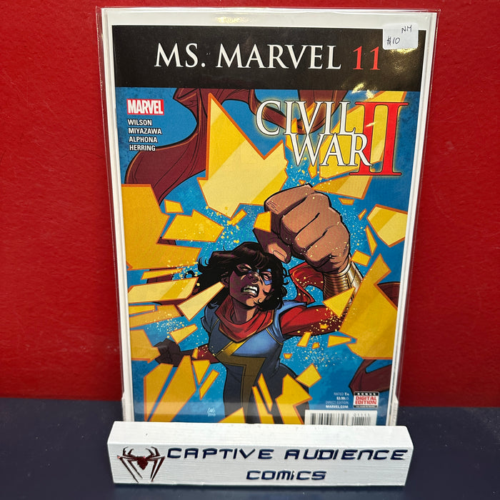 Ms. Marvel, Vol. 4 #11 - Civil War II Tie In - NM