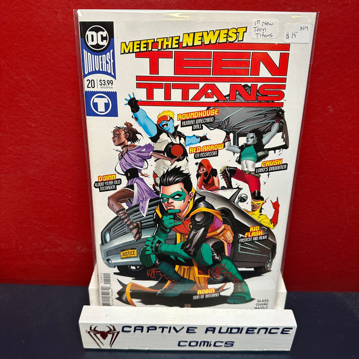 Teen Titans, Vol. 6 #20 - 1st New Teen Titans - NM