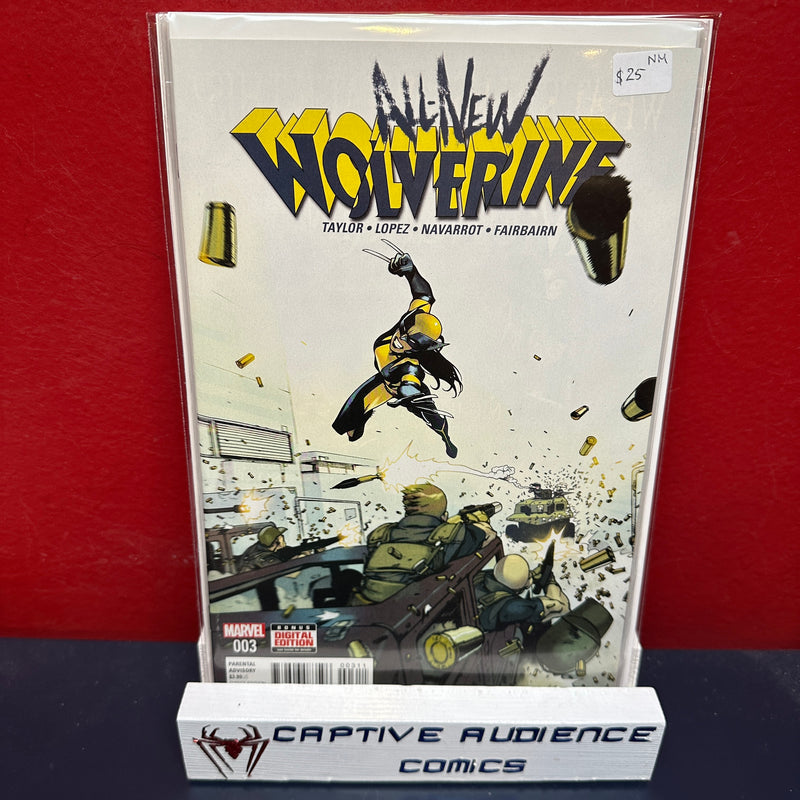 All-New Wolverine #3 - NM