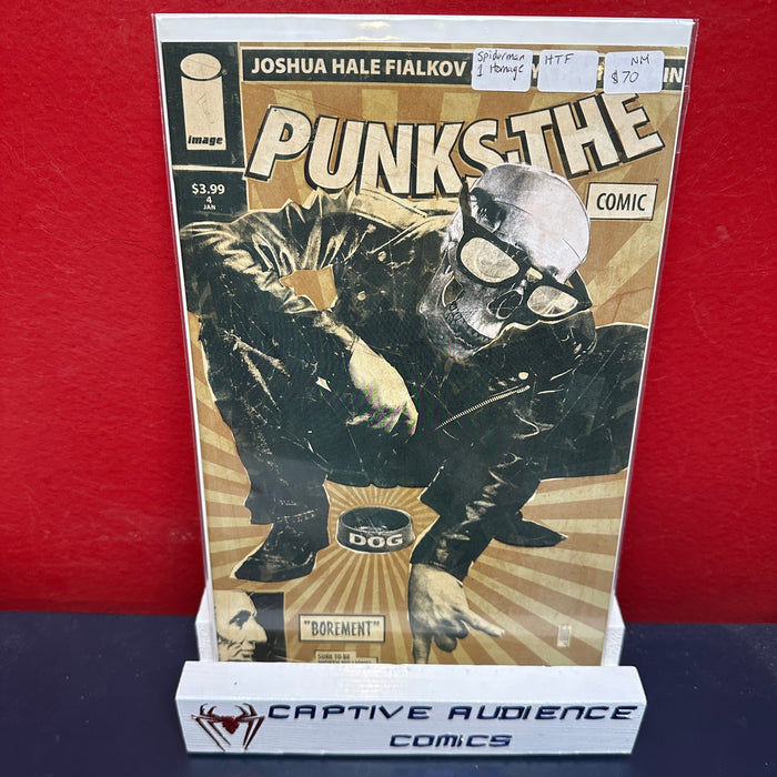 Punks: The Comic #4 - Spider-man 1 Homage - HTF - NM