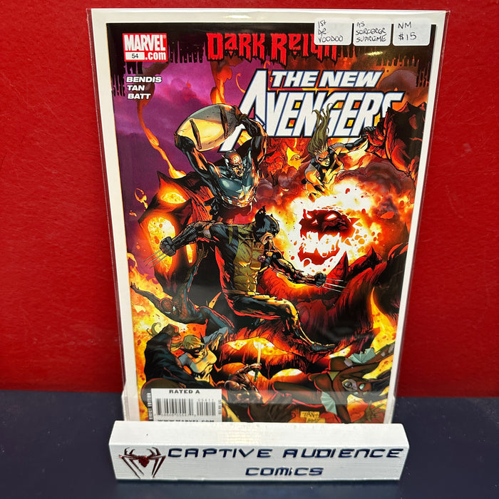 New Avengers, Vol. 1 #54 - 1st Dr. Voodoo As Sorcerer Supreme - NM