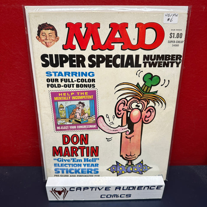 Mad Super Special #20 - VG/FN