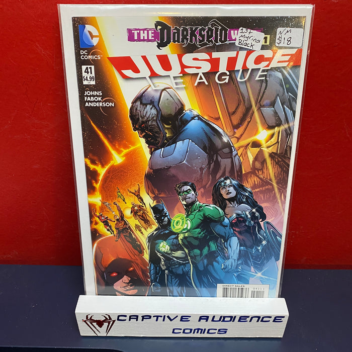 Justice League, Vol. 1 #41 - 1st Myrina Black - NM